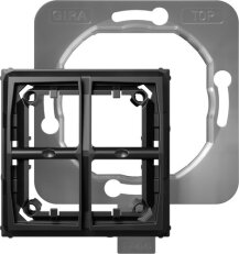 sada IP44 Kolébkový spínač /tlač. + kol.tlač. System 55 GIRA 325400
