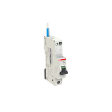 Chránič s jističem DSE201 B6 A30, modré N, šířka 1 modul ABB 2CSR255151R1065