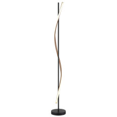 Stojací lampa WATKINS černá matná 30W 3000K GLOBO 67354S