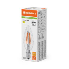 Světelný zdroj LED CLASSIC BW P 3.4W 827 Clear E14 LEDVANCE 4099854466663