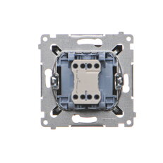 Ovládač zapínací ZVONEK, řazení 1/0, 10AX, 250V~ černá matná DD1.01/49