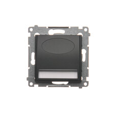 LED osvětlení (přístroj) 14V (0,42W), 3100 K, černá matná DOS14.01/49