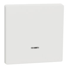 Klapka, Merten System D, s kontrolním okénkem, nordic white, termoplast