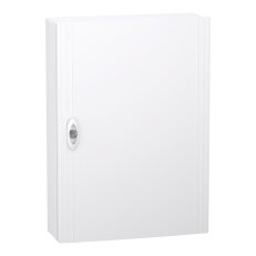 Rozvodnice PrismaSet nástěnná 54M (3x18) bílé dveře SCHNEIDER LVSXQ318