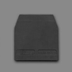 Koncová přepážka pro svorku DSF.4 šedá MOREK DS401GR