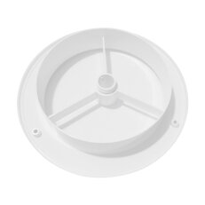 Talířový ventil bílý s regulací 150 mm HACO HC0425