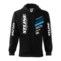 Pánská mikina XTLINE se zipem černá velikost XL XTLINE XTPMSZ05CE-XL