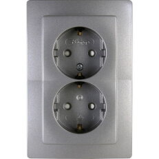920943085 Double earthed socket outlet,