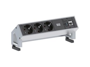 Bachman 902.501 DESK2 3xSchuko 1xCAT6 1xUSB