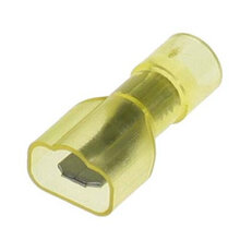 Kolík plochý celoizolovaný, průřez 4-6mm2/6,3x0,8mm PC (GF-M608P/PC) KPC 6-68/PC