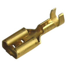 Mosazná objímka, průřez 0,5-1,5mm2 / 4,8x0,8mm předrolovaná    MO 1,5-48 P