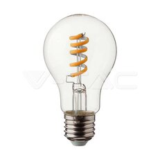 LED Bulb 4W E27 Filament A60 Clear Cover 1800K VT-2164, V-TAC SKU217336