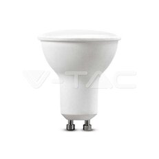 LED Spotlight 4 5W GU10 SMD White Plastic Milky Cover 3000K 6pcs/pack VT-2225