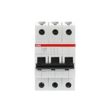 S203M-K10 3 fázový jistič 10 A char. K 10kA ABB 2CDS273001R0427