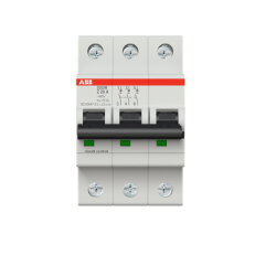 S203M-Z20 3 fázový jistič 20 A char. Z 10kA ABB 2CDS273001R0488