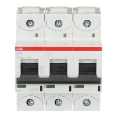 S803S-K10 jistič 3P char. K 10A s klecovou svorkou Icu 50kA ABB 2CCS863001R0427