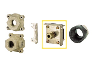 E8-MCS Kompresní příruba spojka 8mm pro tlakové spínače MCS EATON 040949