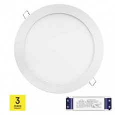 Set: LED PANEL VES.KR 18W IP20 WW B+tria