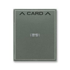 Kryt spínače kartového s čirým průzorem 3559E-A00700 34 antracitová Time ABB