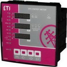 3F síťový analyzátor ENA3, 3xNO, 3x400V AC, montáž na dveře ETI 004656578
