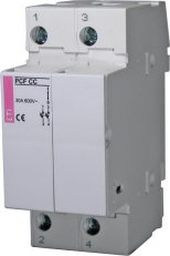 Pojistkový odpínač PCF CC, 2p,30A, 600V AC/DC ETI 002550103