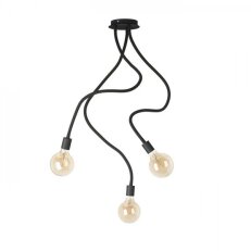LOYD E27 III stropní černá 230V E27 3x28W RENDL R12935