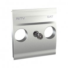 Schneider MGU9.441.30 Centrální deska pro antenní zásuvku TV/R-SAT, alu