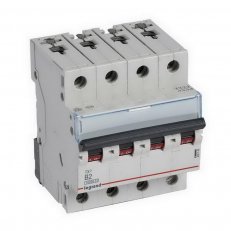 TX3 JISTIČ, 4 PÓLOVÝ, CHAR. B, 2A 10000A LEGRAND 404148
