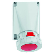 Zásuvka nástěnná 63A 4p 400V IP 67 6h BALS 1161