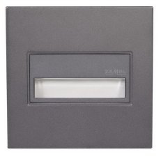 Světlo LED SONA čtvercové pod omítku 14Vss IP44 GRAFIT RGB diody ZAMEL 14-211-36