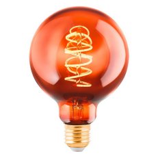 Světelný zdroj E27-LED G95 4W 2000K měď EGLO 110092