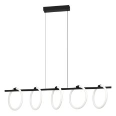 Závěsné svítidlo CARANACOA LED černá/bílá 35W EGLO 900563