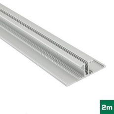 AL profil FKU55 A/UX pro LED, bez plexi, 2m, elox FK TECHNICS 4731626
