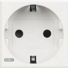 Legrand HD4141 BTAX Zásuvka 2P+T, 2M SCHUKO BÍLÁ