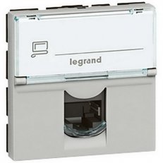 MOSAIC 1XRJ45 STP CAT.6A 2MODULOVÝ HLINÍK LEGRAND 079476