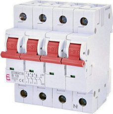 Jistič ETIMAT COLOUR 3p+N B10 10kA ETI 002100414