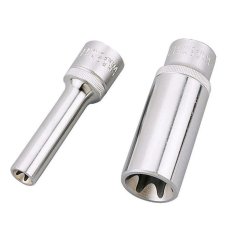 Hlavice 1/4'' E6 prodloužená HONITON HS1206L