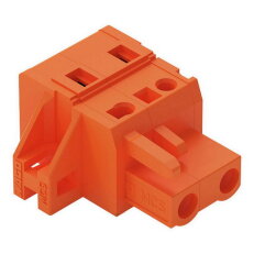 Pružinová svorka CAGE CLAMP 2,5mm2 oranžová 2pól. WAGO 231-702/031-000