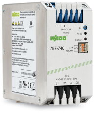 Spínaný napájecí zdroj Eco 3fáz. 24V DC 10 A Kontakt DC OK WAGO 787-740
