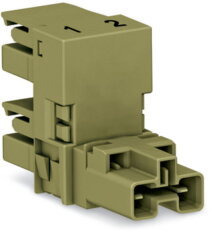 h-rozdělovač 2pól. Kód. B světle zelená WAGO 770-1652