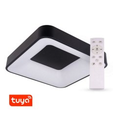 ZULU HPT60-B černé hranaté TUYA+RF CCT LED svítidlo T-LED 105564