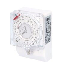 Spínací hodiny ORBIS MINI QRD analog. denní 108x72 se zálohou na PANEL/lištu