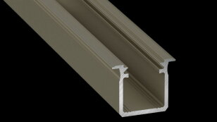 Hliníkový profil AL-PROFIL G INOX 2M (10-0073-20) GREENLUX GXLP1045
