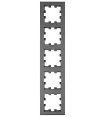 Krycí rámeček 5násobný, antracit SCHRACK EV115305--