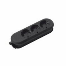 Bachman 385.170 SMART 3xSchuko, bk, without cord set