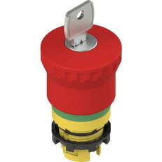 STOP tlačítko - Průměr otvoru 22 mm; Tla