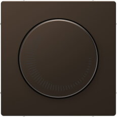 Centrální deska, Merten System D, pro ventilátor, mocca kovová, kov MEG5251-6052