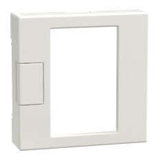 Centrální deska, Merten System M, pro termostaty, polar white, lesklý plast