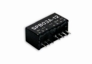 Měnič DC/DC modulový 3W 5V MEAN WELL SPB03B-12