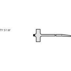 Kabelové vázací pásky CABLE TIES TY-RAP TY 46 MF 184X4.8 NA LAPP 61715920